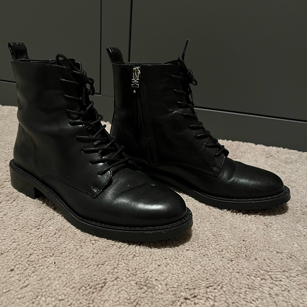 Sam Edelman combat boots